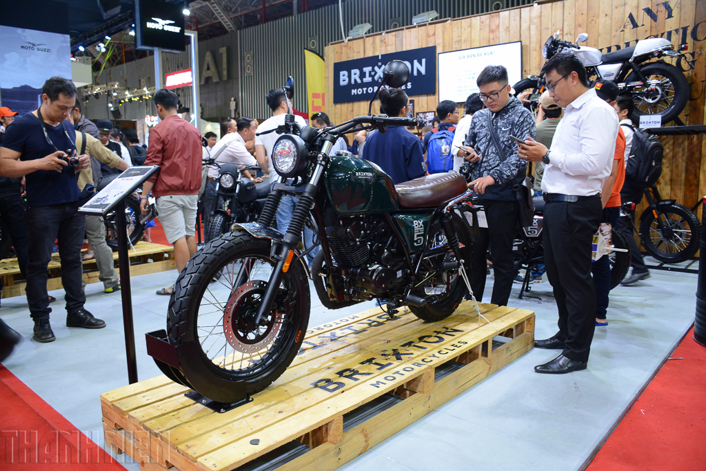 Sản xuất tại Trung Quốc mô tô Brixton gán mác xe Tây vào Việt Nam